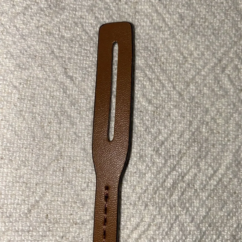 Michael Kors Leather & Gold Metal Bag Charm / Purse Hang Tag – NWOT